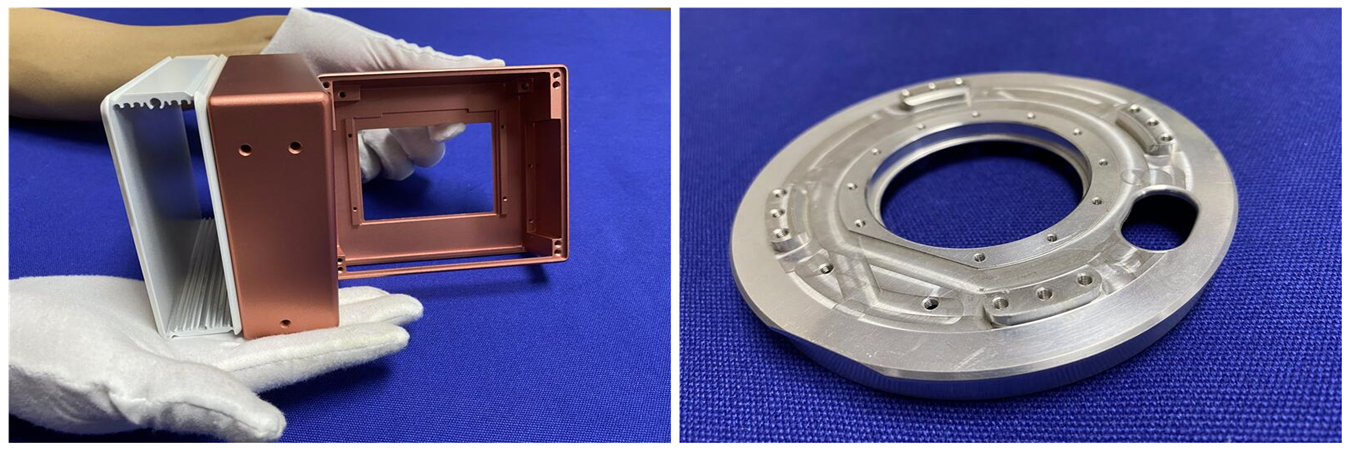 産業用途向けカスタムアルミニウム合金CNC加工部品 高精度仕上げのアルミニウム合金CNC加工部品