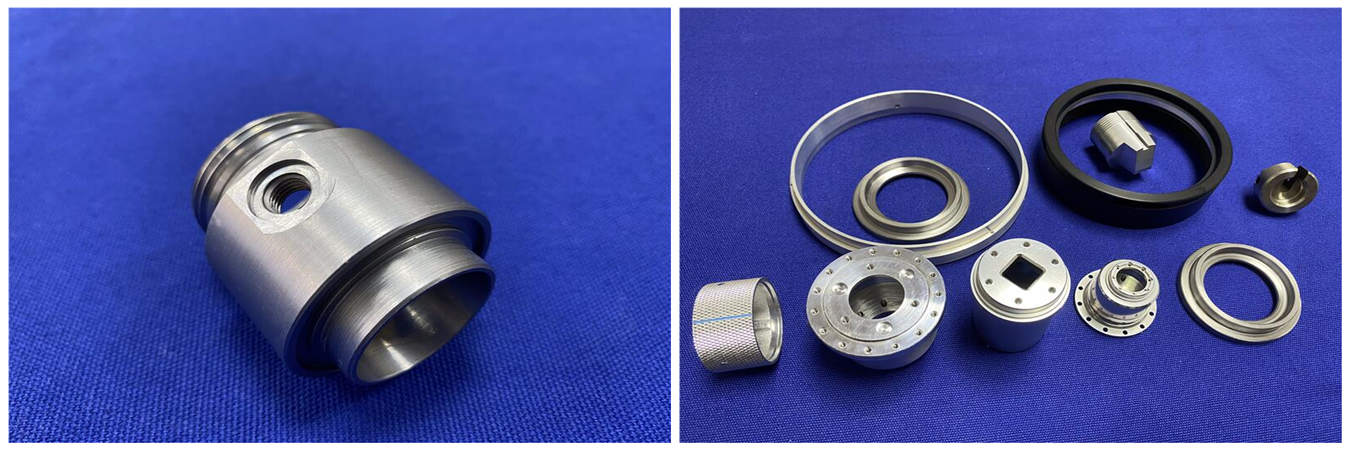 精密CNC加工された半導体コンポーネントと部品
