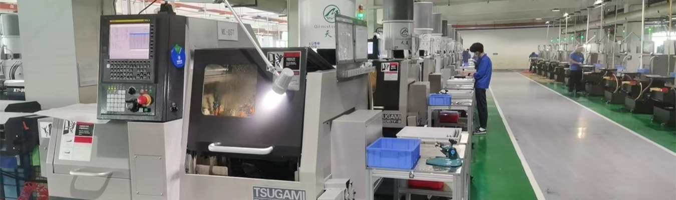 精密製造工作機械工場 – CNCスイス式加工施設 精密製造工作機械工場、CNCスイス式加工、高公差部品、カスタム金属部品生産を専門としています